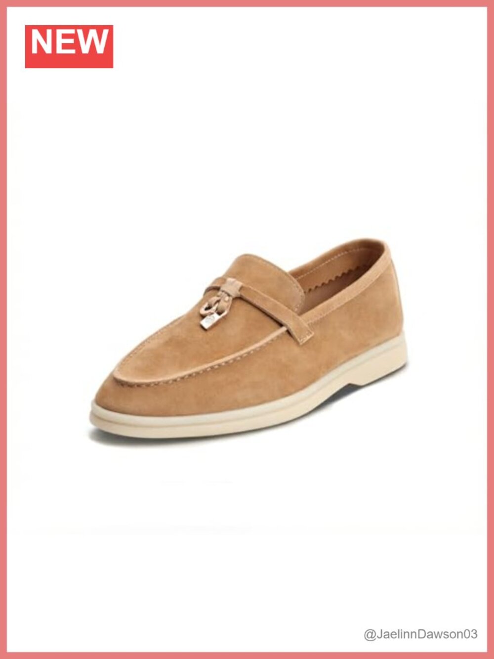 Women's Suede Loafers Slip-On Penny Loafer Comfortable Casual Office Shoes